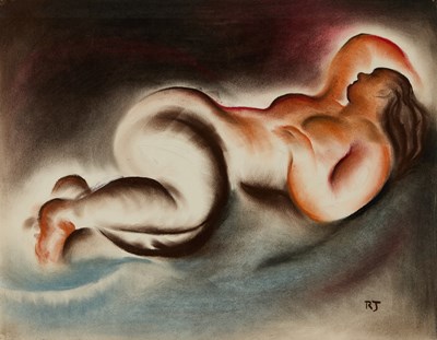 Lot 745 - ATTRIBUTED TO FREDERICK ROBERTS JOHNSON (1900-1986)
