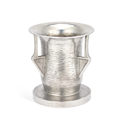 Lot 141 - LIBERTY & CO, A TUDRIC PEWTER VASE