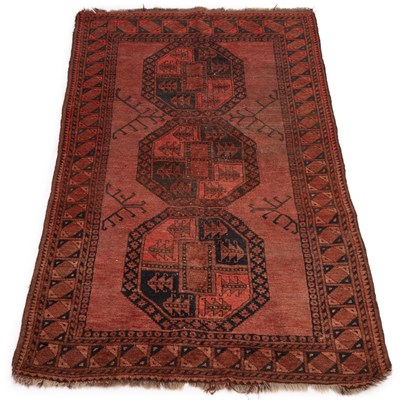 Lot 796 - AN AFGHAN CARPET