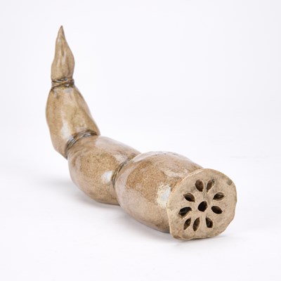 Lot 511 - A CHINESE GOURD SCROLL WEIGHT