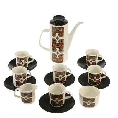 Lot 88 - A GJ STUDIOS POTTERY COFFEE SET