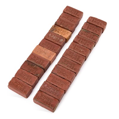 Lot 812 - A COLLECTION OF LIBERTY PERFUME BRICKS, C.1900