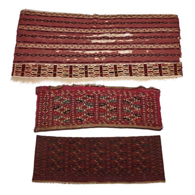 Lot 1138 - THREE TURKEMAN RUGS