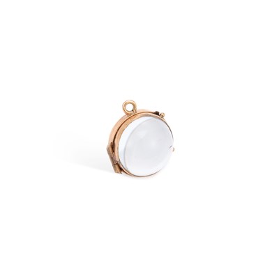 Lot 753 - A POOL OF LIGHT LOCKET PENDANT