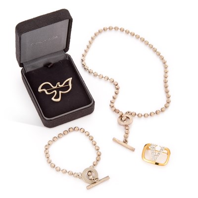 Lot 728 - A GROUP OF DESIGNER JEWELLERY