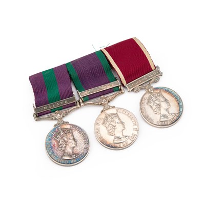 Lot 36 - AN ELIZABETH II MEDAL GROUP
