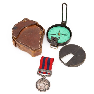 Lot 23 - A VICTORIA INDIA GENERAL SERVICE MEDAL WITH HAZARA 1888 CLASP