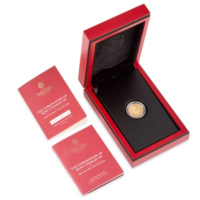 Lot 7 - THE EAST INDIA COMPANY LONDON KING CHARLES III CORONATION GUINEA