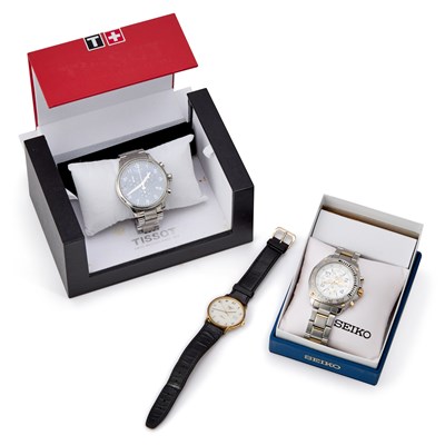 Lot 607 - A GROUP OF WATCHES