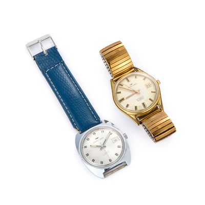 Lot 640 - TWO VINTAGE JAQUET DROZ WATCHES