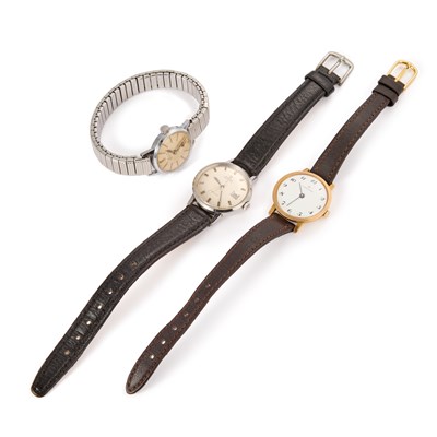 Lot 611 - THREE LADY'S WATCHES