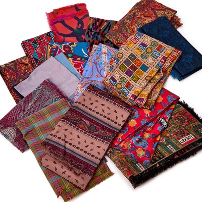 Lot 57 - A COLLECTION OF LIBERTY WOOL SCARVES
