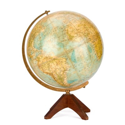 Lot 816 - A PHILIPS ‘WORLDMASTER’ TERRESTRIAL GLOBE, MID-20TH CENTURY
