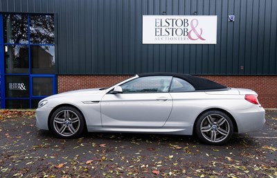 Lot 2 - A BMW 6-SERIES CONVERTIBLE CAR, 640i