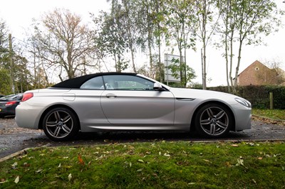 Lot 2 - A BMW 6-SERIES CONVERTIBLE CAR, 640i