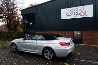 Lot 2 - A BMW 6-SERIES CONVERTIBLE CAR, 640i