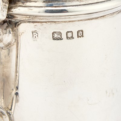 Lot 317 - TWO SILVER MUSTARD POTS