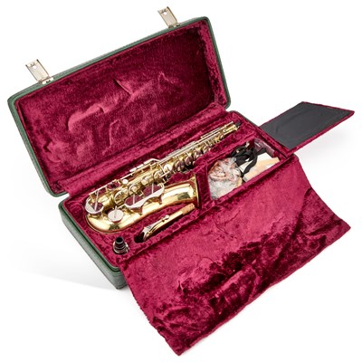 Lot 1028 - A SAXOPHONE BY LAFLEUR