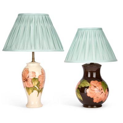 Lot 120 - TWO MOORCROFT POTTERY LAMPS