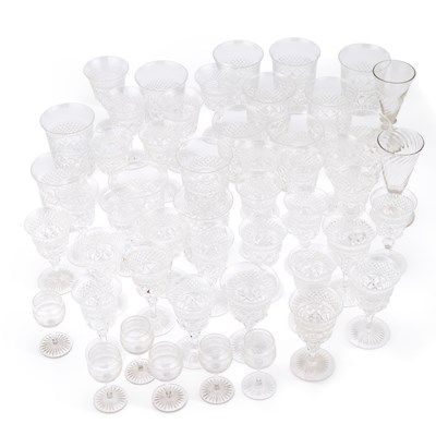 Lot 74 - A LARGE COLLECTION OF DRINKING GLASSES