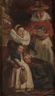 Lot 1112 - 18TH CENTURY DUTCH SCHOOL AFTER JACOB JORDAENS (1593-1678)