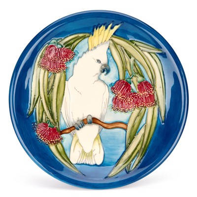Lot 215 - A MOORCROFT LIMITED EDITION PLATE