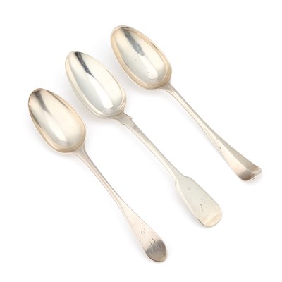 Lot 413 - ARBROATH: A SCOTTISH PROVINCIAL SILVER TABLESPOON
