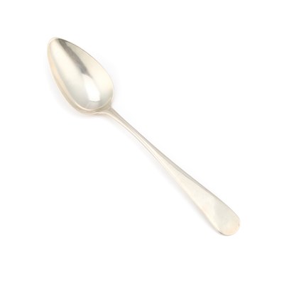 Lot 400 - PAISLEY: A SCOTTISH PROVINCIAL SILVER TEASPOON, CIRCA 1800
