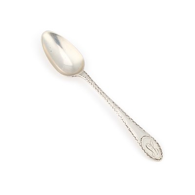 Lot 408 - A SCOTTISH PROVINCIAL SILVER TEASPOON, CIRCA 1800