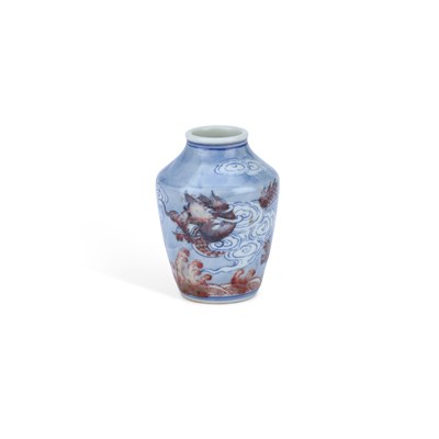 Lot 517 - A CHINESE PORCELAIN JARLET