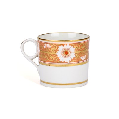 Lot 185 - AN ENGLISH PORCELAIN COFFEE CAN