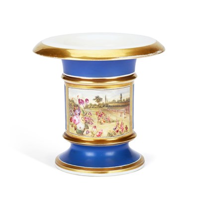 Lot 197 - A RARE ROCKINGHAM PORCELAIN VASE