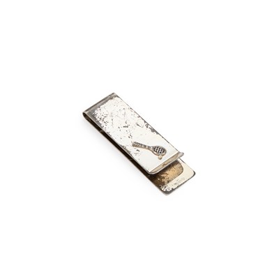 Lot 388 - A GERMAN SILVER MONEY CLIP