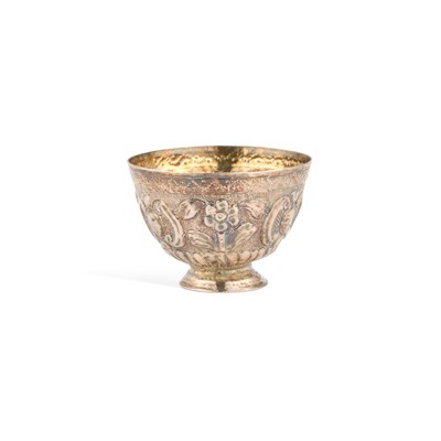 Lot 342 - A SMALL OTTOMAN SILVER BOWL