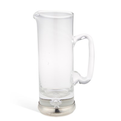 Lot 466 - AN ELIZABETH II SILVER-MOUNTED JUG