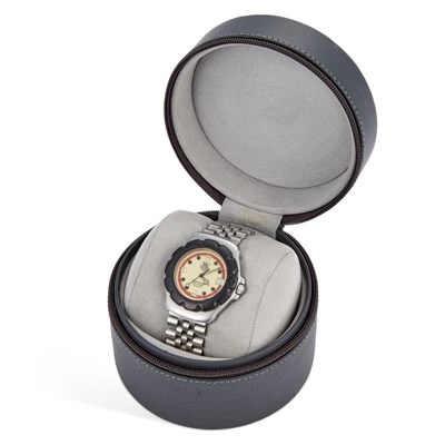 Lot 813 - A TAG HEUER FORMULA ONE BRACELET WATCH