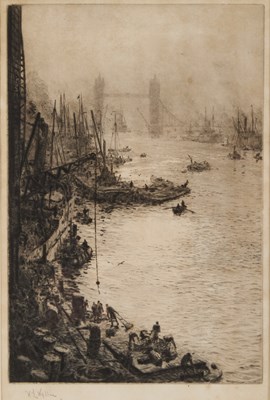 Lot 1081 - WILLIAM LIONEL WYLLIE RA (1851-1931)