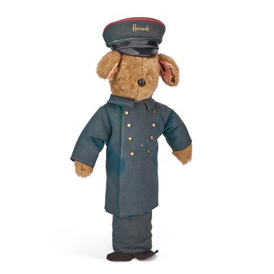 Lot 831 - A VINTAGE HARRODS MOUSE DOORMAN DOORSTOP