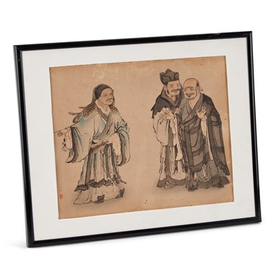 Lot 539 - A JAPANESE WOODBLOCK PRINT