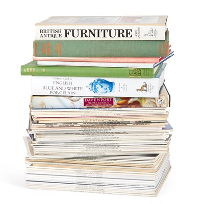 Lot 11 - A LARGE COLLECTION OF ANTIQUE REFERENCE BOOKS AND PERIODICALS