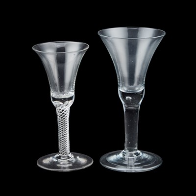 Lot 81 - TWO LARGE GOBLETS
