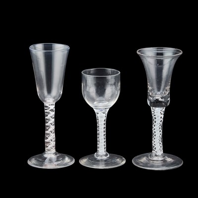 Lot 84 - THREE DRINKING GLASSES