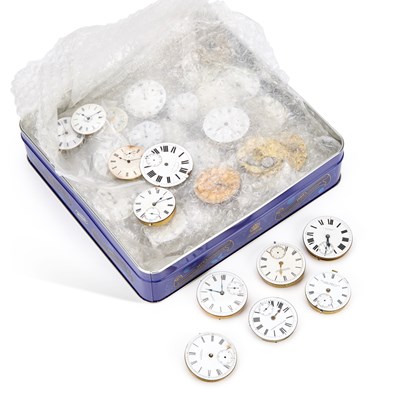 Lot 572 - A GROUP OF WATCH MOVEMENTS
