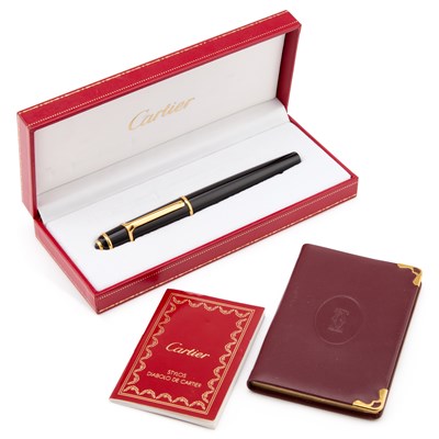 Lot 820 - A DIABOLO DE CARTIER FOUNTAIN PEN