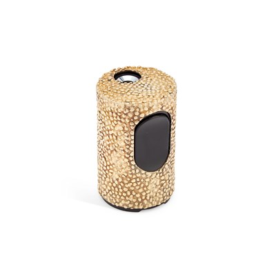 Lot 308 - AN ELIZABETH II SILVER-GILT TABLE LIGHTER