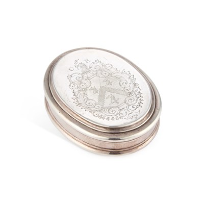 Lot 462 - A QUEEN ANNE BRITANNIA STANDARD SILVER TOBACCO BOX