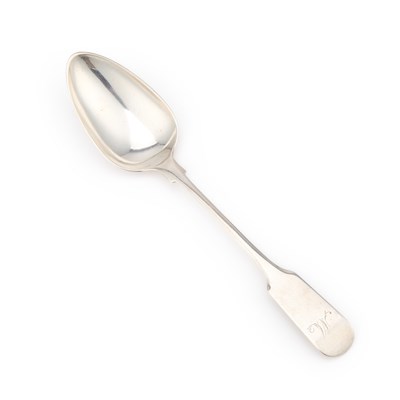 Lot 297 - TAIN: A RARE SCOTTISH PROVINCIAL SILVER TABLESPOON