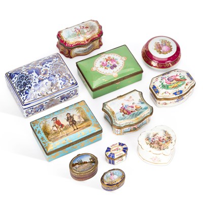 Lot 172 - A COLLECTION OF FRENCH BOXES