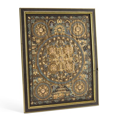 Lot 543 - A TIBETAN THANGKA