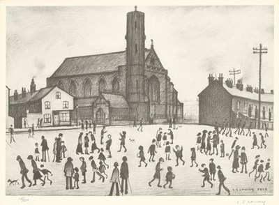 Lot 858 - LAURENCE STEPHEN LOWRY RBA RA (1887-1976)